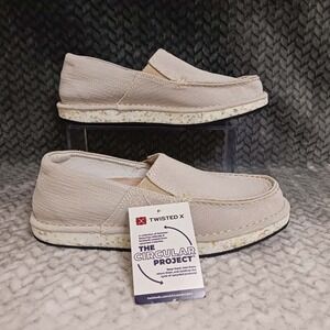 Twisted X Women's Shoes Beige Casual Circular Project Round Cream WRC0004 Size 9